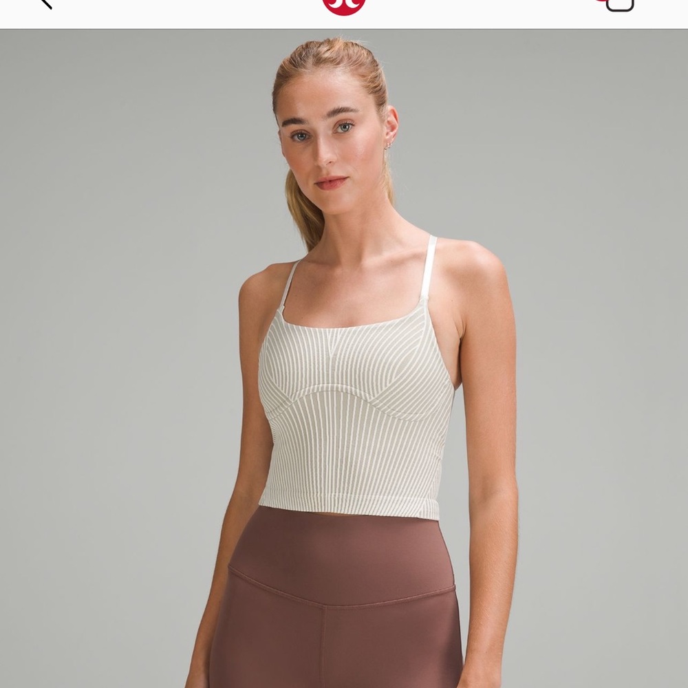 ISO! In search of Lululemon Strappy seamless tank in Bone/ Raw Linen